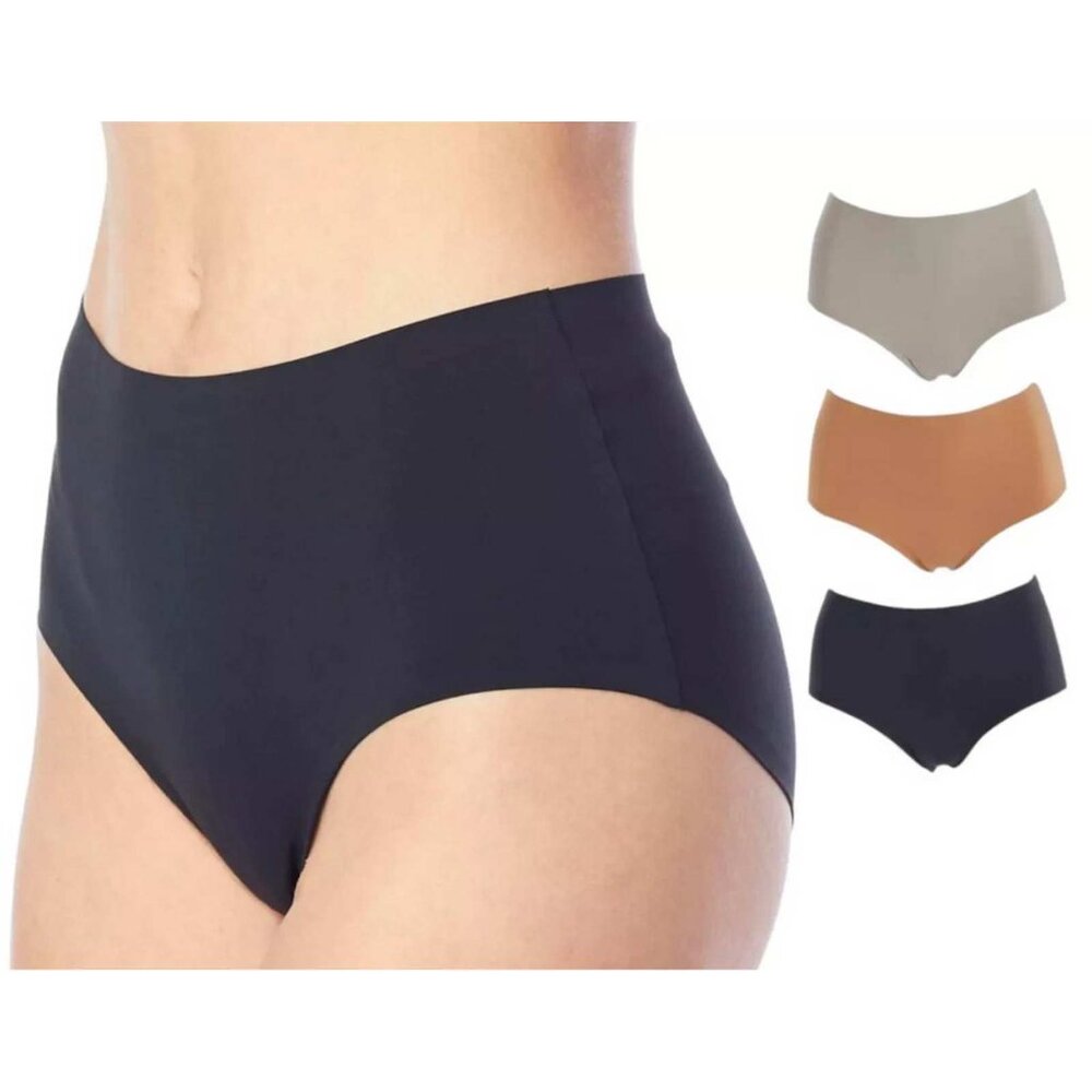 Rhonda Shear 3pk Invisible Body Brief 1X